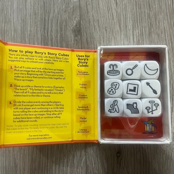 Rory's Story Cubes – Original Edition | Classic Family Game | Inspire Creativity - Picture 4 of 4